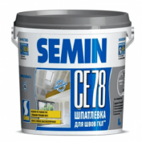 SEMIN CE 78 8кг Шпатлевка спец.для приклеивания любых тип лент (сер.кр