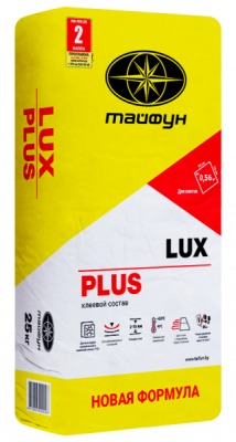 Клей д/пл   повышенной фик-ции   ЛЮКС ПЛЮС   25кг  РБ