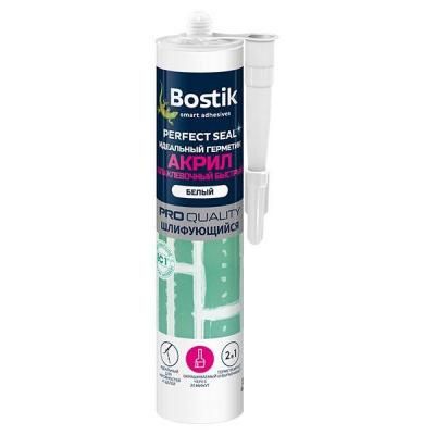 BOSTIK SEAL ACRYL акрил шпаклевочный БЫСТРЫЙ   белый  280мл  Шв