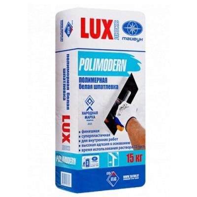 Шпатлевка белая Люкс POLIMODERN РБ